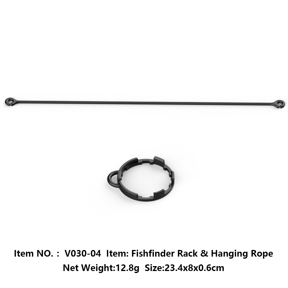 Fish Finder Mount - Flytec อย่างเป็นทางการ V030-04 Fishfinder Rack และแขวนเชือกอะไหล่สําหรับ