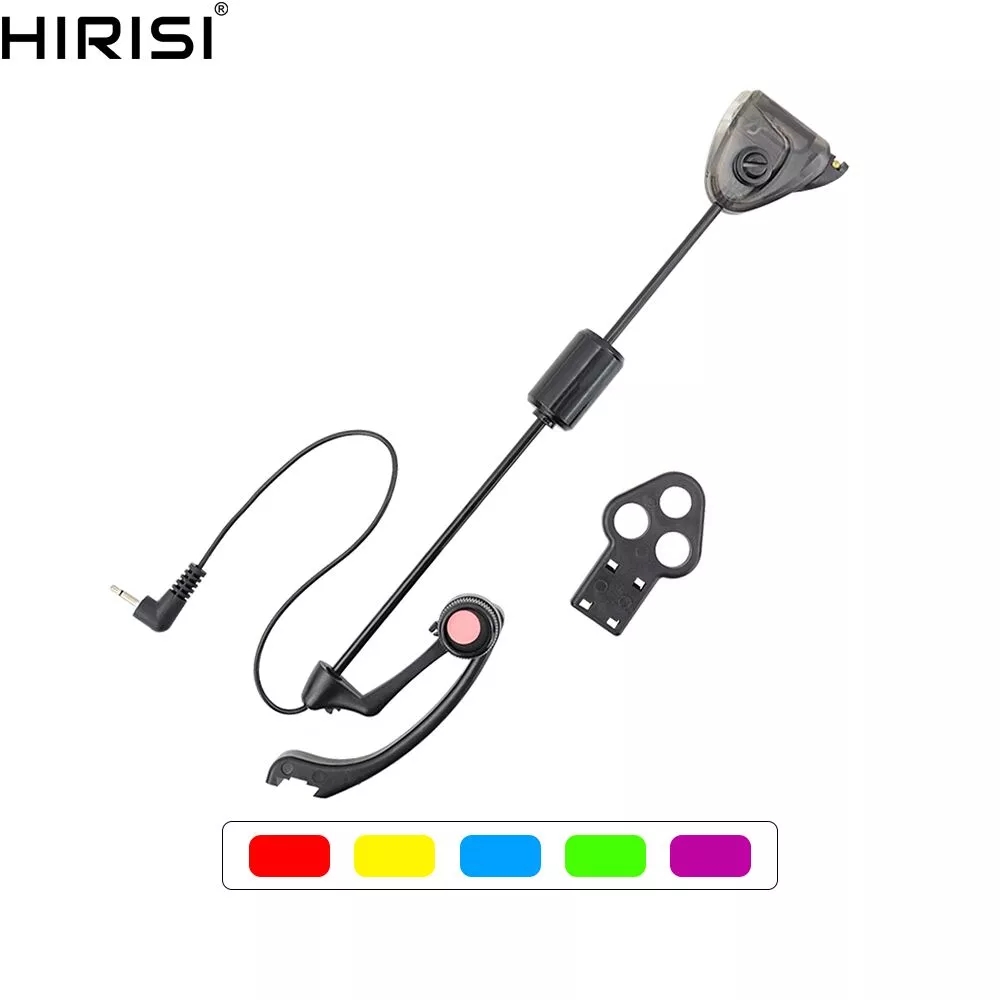 Bite Alarm - ปลาคาร์พประมงSwingerสีที่มีจำหน่ายสีแดงสีฟ้าสีเหลืองสีเขียวสีม่วงส่องสว่างตัวชี้วัดสำหรับตกปลากัดสัญญาณเตือนภัย