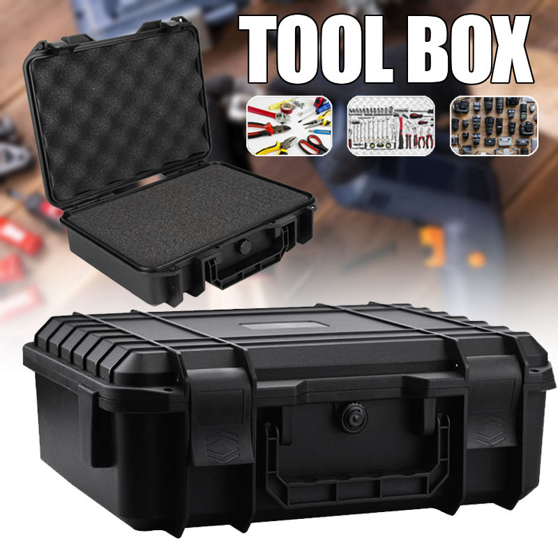 Fish Finder Case - กล่องเครื่องมือพลาสติก ABS อุปกรณ์กล่องเครื่องมือสําหรับกลศาสตร์ Pelican กรณีกันน้ํากระเป๋าเดินทางเครื่องมือกล่องเก็บ
