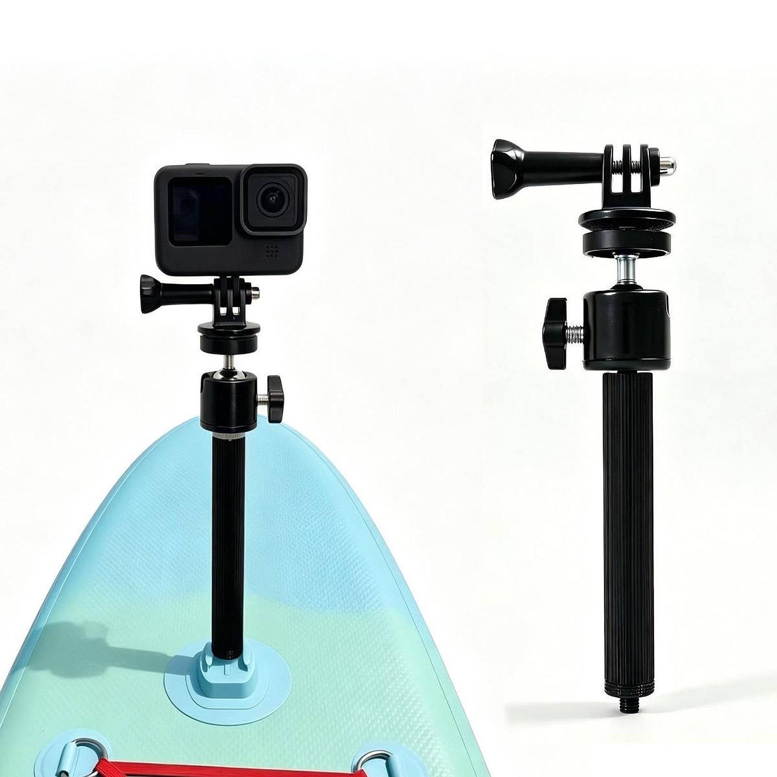 Fishing Camera - ที่ยึดโทรศัพท์สำหรับเรือคายัค อุปกรณ์เสริมเรือคายัค ติดตั้งง่าย ที่ยึดโทรศัพท์แบบมืออาชีพ ที่ยึดกล้องกีฬาสำหรับเรือยอชท์ ตกปลา