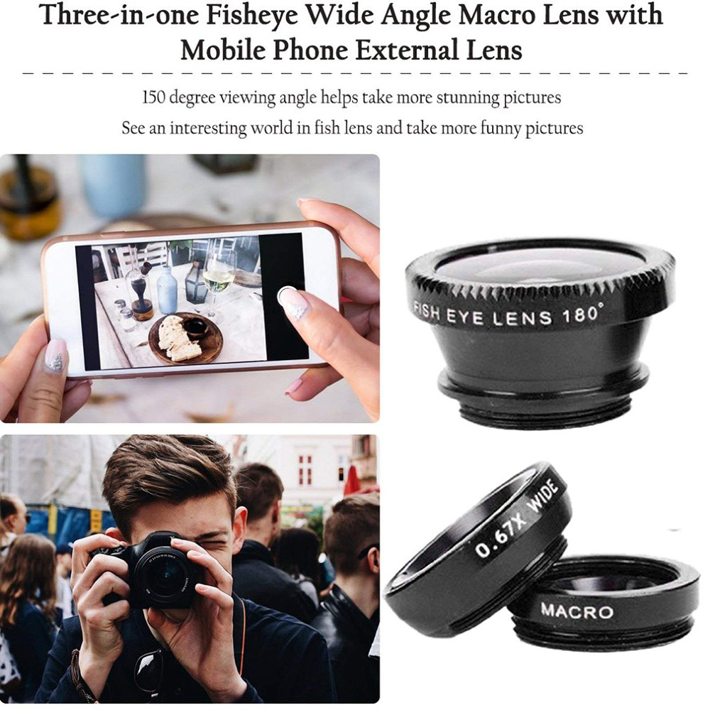 เลนส์ฟิชอาย 3 in 1 อเนกประสงค์ - Fishing Camera บทวิจารณ์และราคา