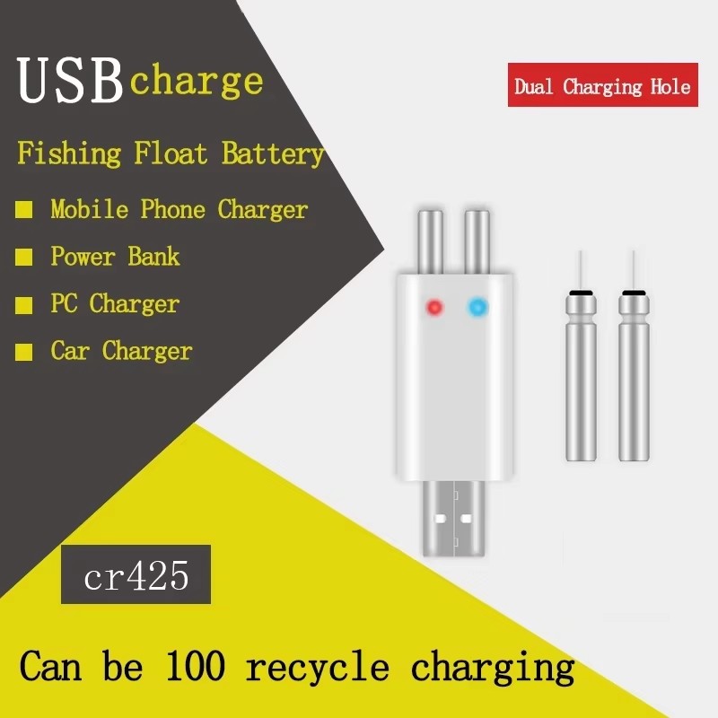 ชาร์จ CR425 CR322 แบตเตอรี่ US - Fish Finder Charger บทวิจารณ์และราคา