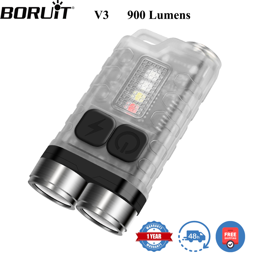 BORUiT V3 พวงกุญแจ LED แบบพกพา - Fishing Light บทวิจารณ์และราคา