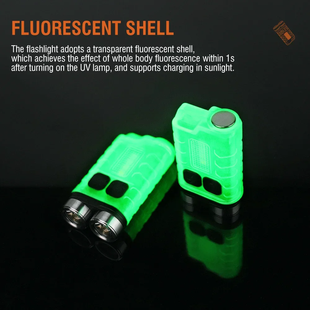 BORUiT V3 พวงกุญแจ LED แบบพกพา - Fishing Light บทวิจารณ์และราคา
