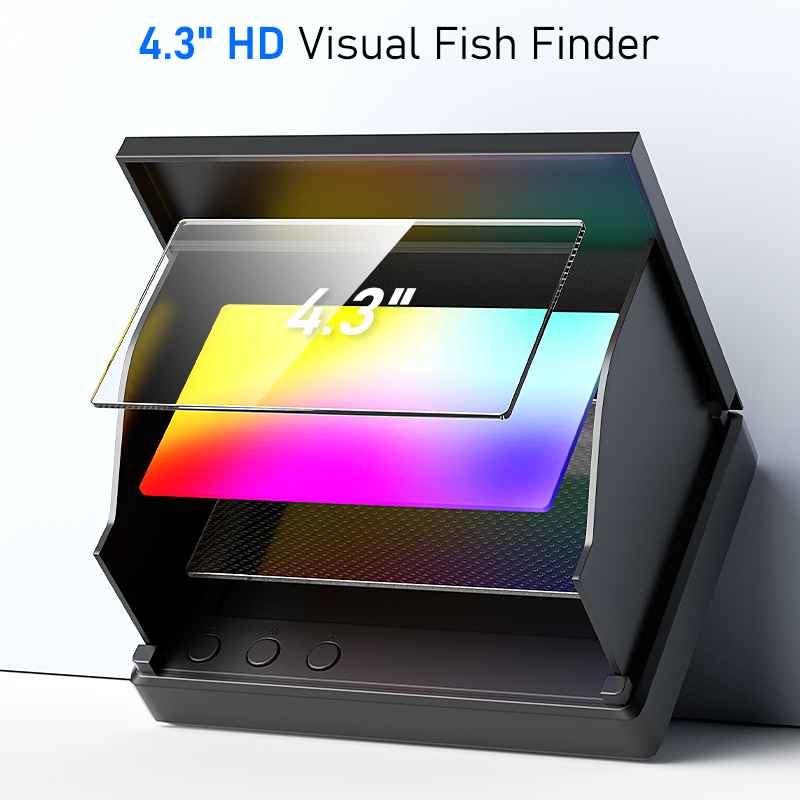 เครื่องหาปลาแบบพกพา LCD ขนาด 4 - Fishing Camera บทวิจารณ์และราคา
