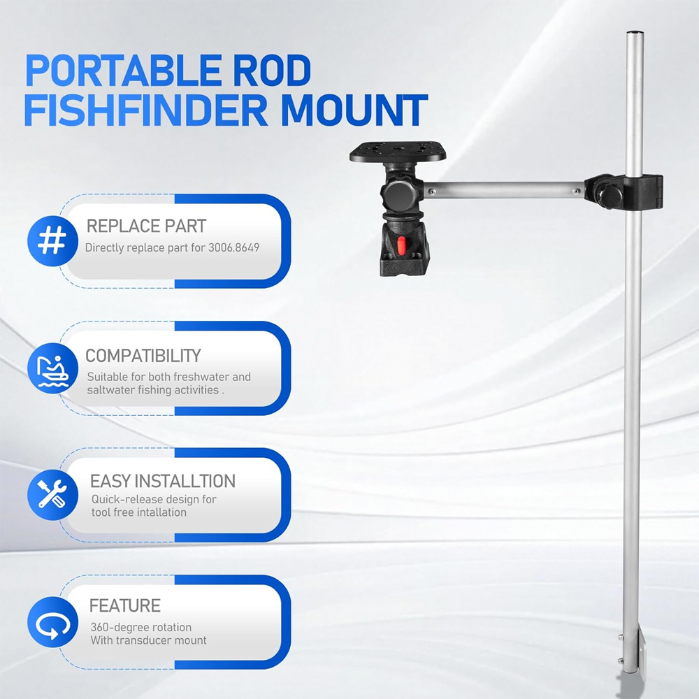 อะไหล่ทดแทนสำหรับ 3006.8649 ที - Fish Finder Mount บทวิจารณ์และราคา
