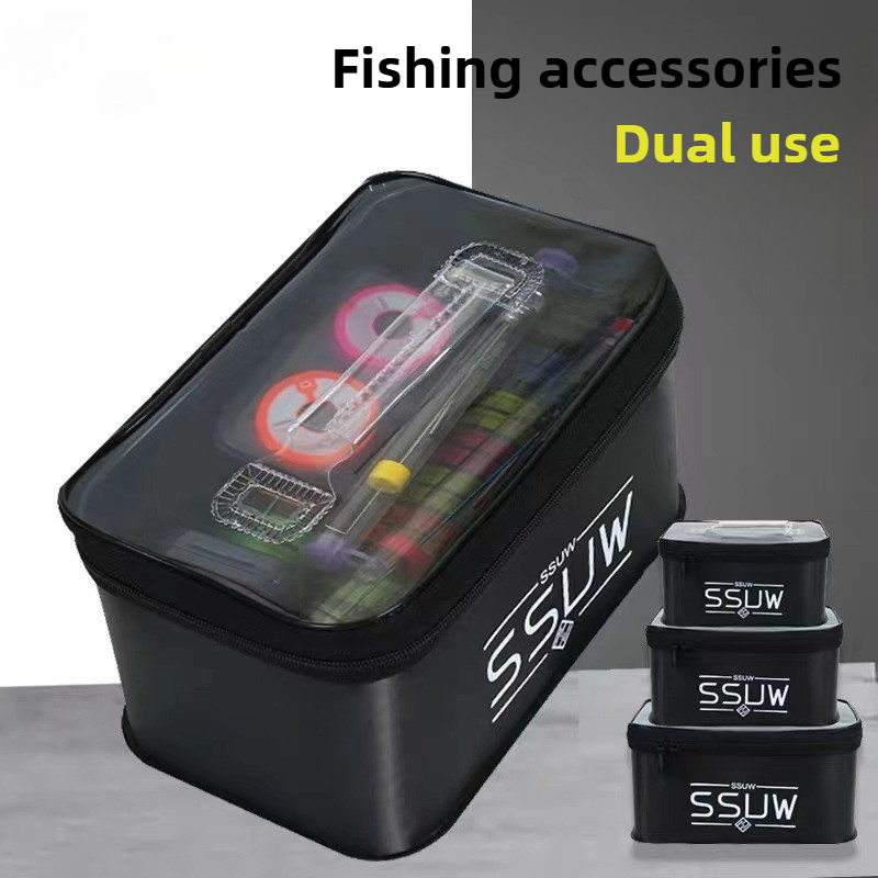 แบบพกพาEVAกล่องเครื่องมือตกปลา - Fish Finder Case บทวิจารณ์และราคา