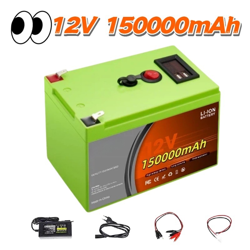 แบตเตอรี่ลิเธียมแบบชาร์จไฟได้  - Fish Finder Charger บทวิจารณ์และราคา