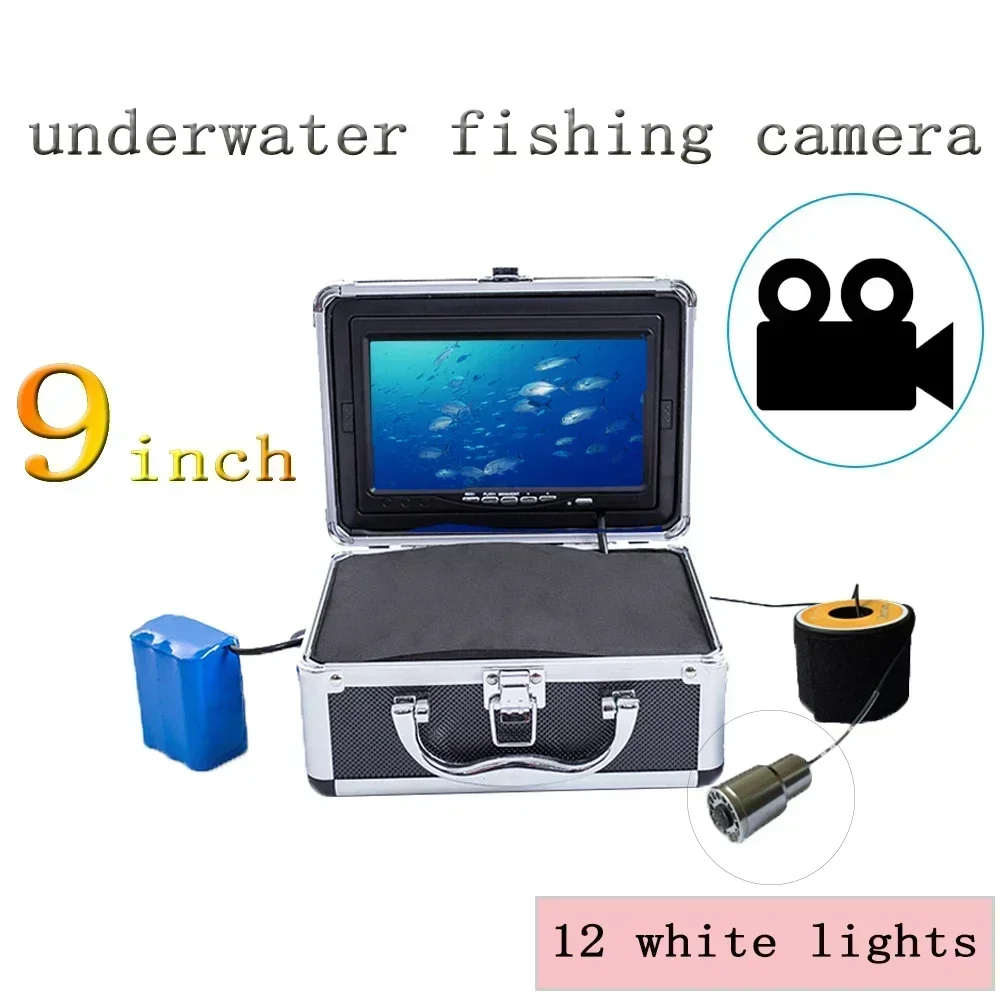 WF39 12highlight ไฟสีขาวกันน้ํ - Fishing Camera บทวิจารณ์และราคา