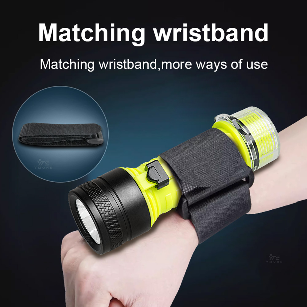 ใหม่แบบพกพา LED ไฟฉายดำน้ำมืออ - Fishing Light บทวิจารณ์และราคา