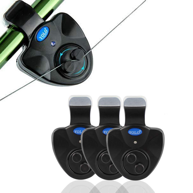 ตกปลา Rod Bite ALARM ไฟ LED ปล - Bite Indicator บทวิจารณ์และราคา