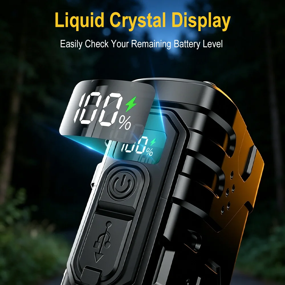 BORUIiT ไฟฉาย LED แบบหมุนมือ E - Fishing Light บทวิจารณ์และราคา