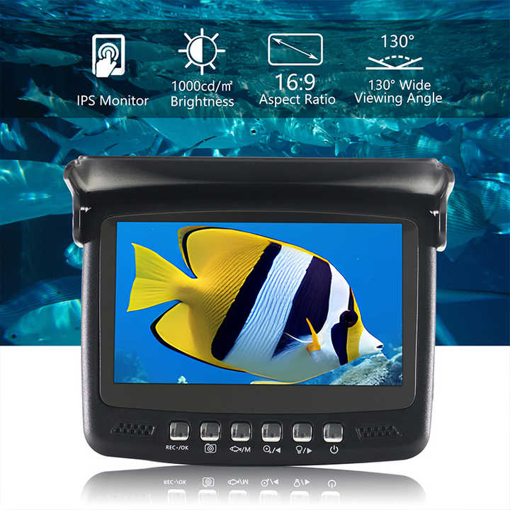 หน้าจอ 4.3 นิ้วใต้น้ํา 15/30M  - Fishing Camera บทวิจารณ์และราคา