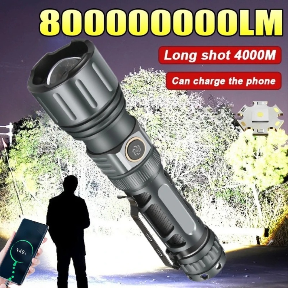 ไฟฉายซุปเปอร์ไบรท์แบบพกพา ชาร์ - Fishing Light บทวิจารณ์และราคา