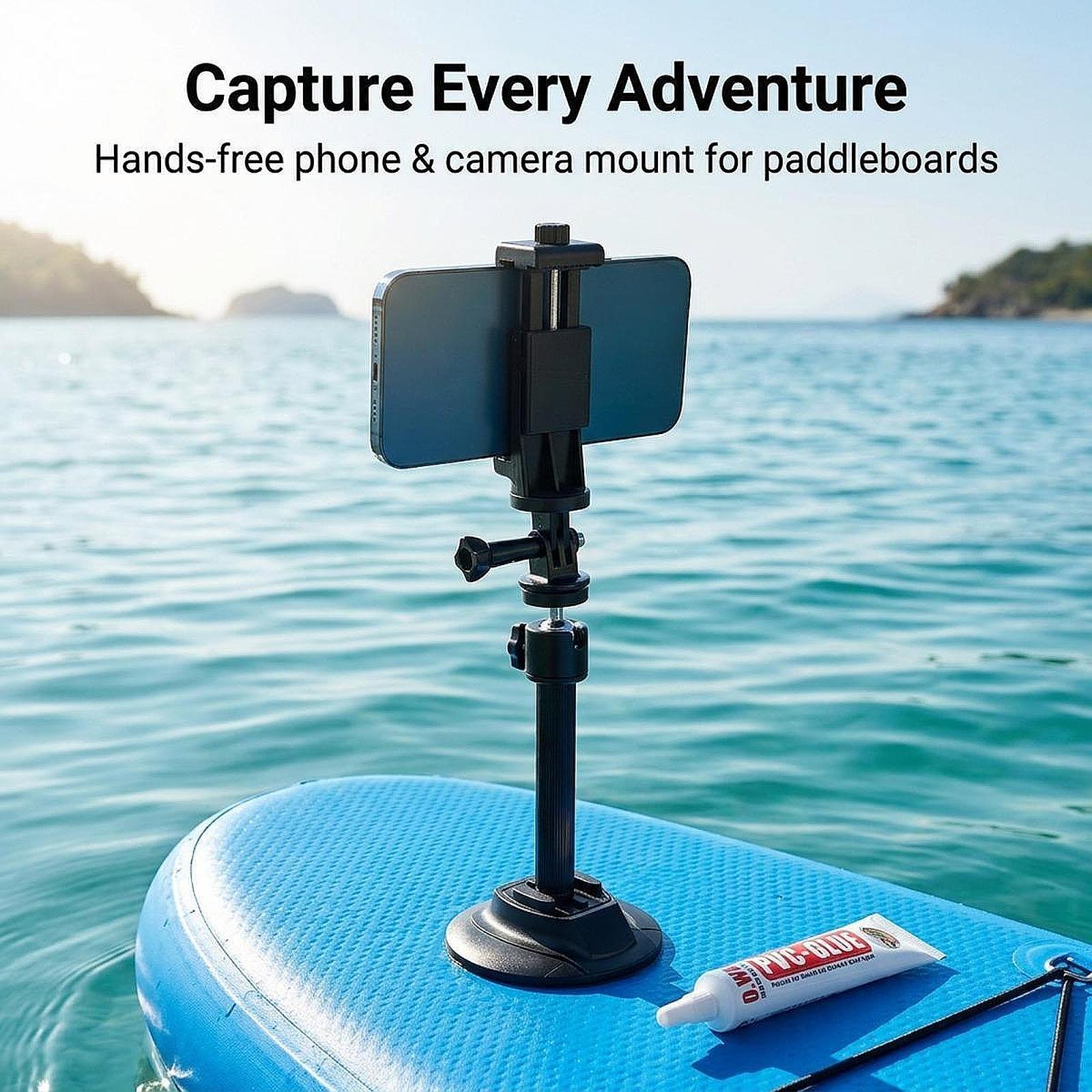 ที่ยึดโทรศัพท์สำหรับเรือคายัค  - Fishing Camera บทวิจารณ์และราคา