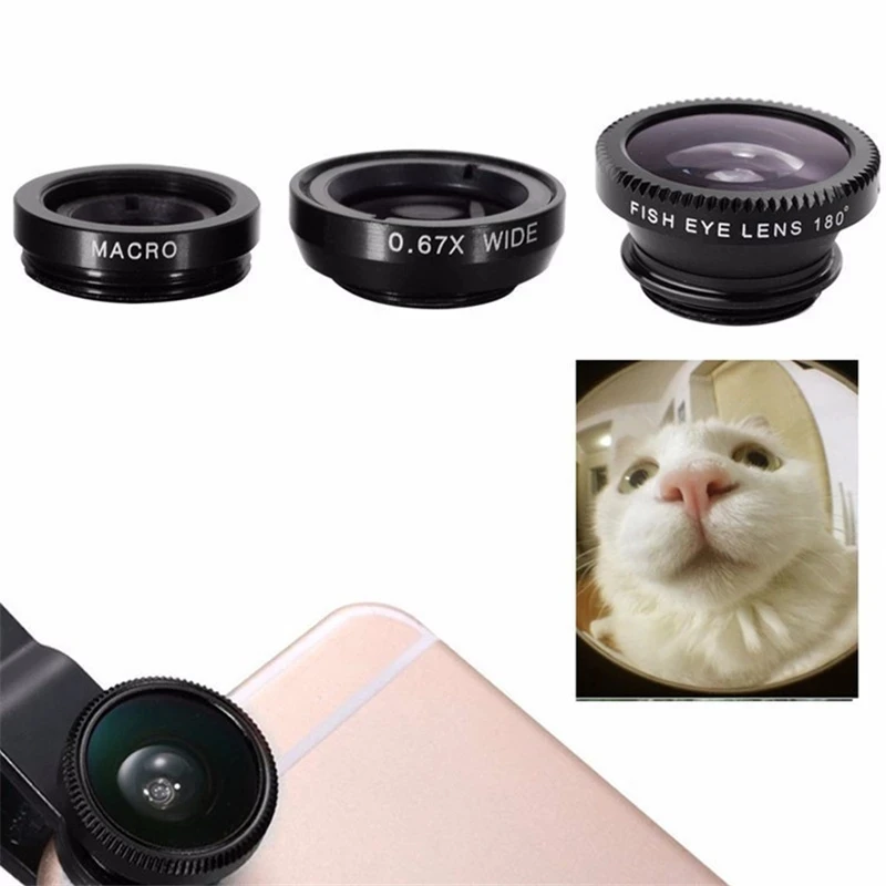 เลนส์กล้อง 3in1 ฟิชอาย มุมกว้า - Fishing Camera บทวิจารณ์และราคา